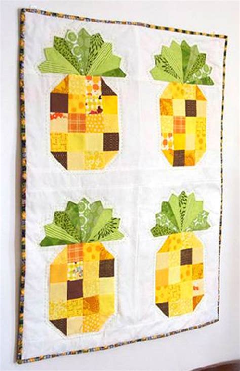 Free Quilt Project: Pineapple Wall Hanging