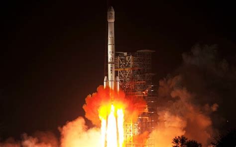 China Launches Moon Rover Mission