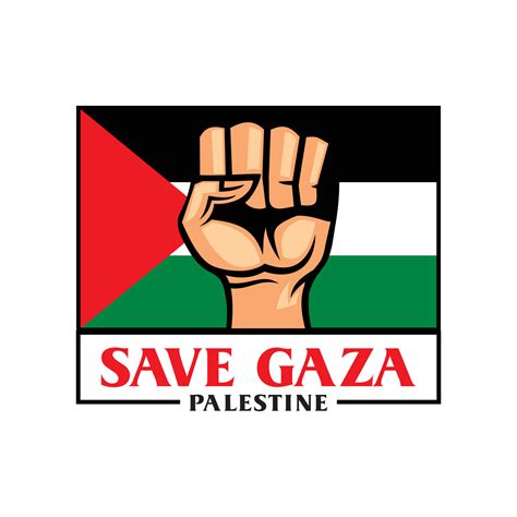 save palestine logo , free gaza vector 5965090 Vector Art at Vecteezy