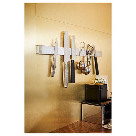 KUNGSFORS Magnetic knife rack - stainless steel - IKEA