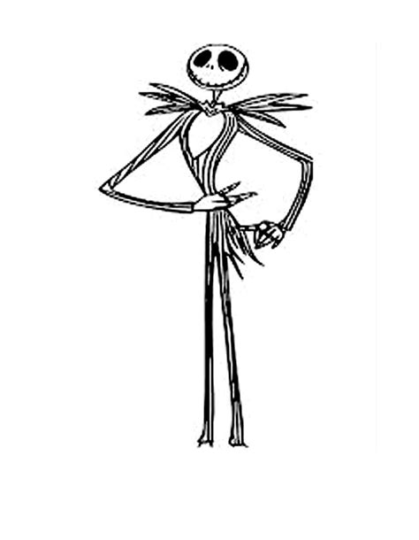 Free Printable Nightmare Before Christmas Coloring Pages