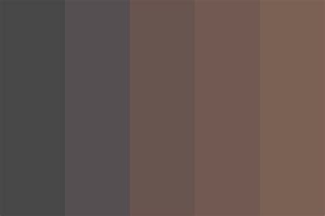 Dark Brown Hair Color Palette