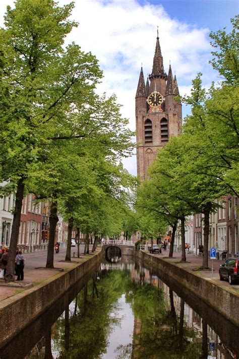 The Oude Kerk (Old Church) in Delft | Nederland, Amsterdam nederland, Steden