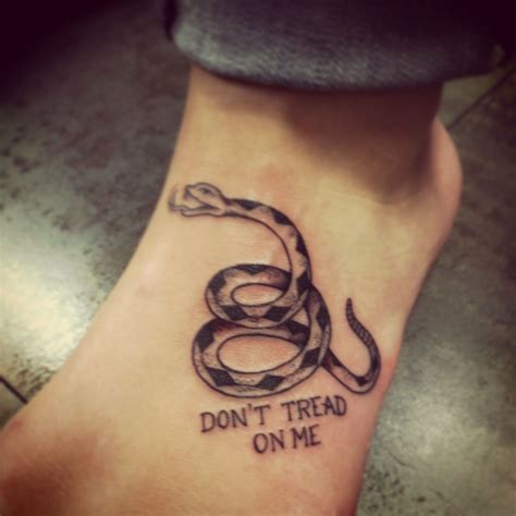 28+ Stunning Dont tread on me tattoo neck ideas in 2021