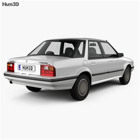 Austin Montego 1984 3D model - Vehicles on Hum3D