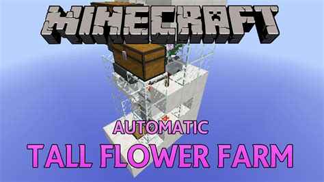 Minecraft Farm - Automatic Tall Flower Farm NiceMarkMC - classic swimsuit