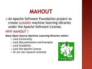 Introduction to Apache Mahout | PPT