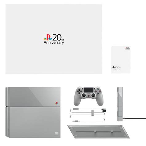 Sony reveals limited edition PlayStation 4 20th Anniversary Edition ...