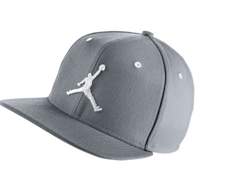 Nike Mens Air Jordan Jumpman Snapback Hat aj619360 (Cool Grey/White ...