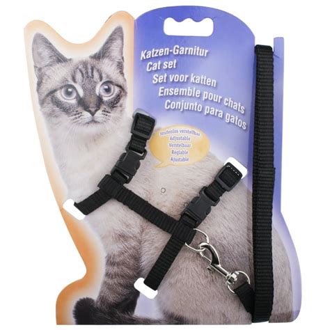 FeelGlad Cat Harness, Adjustable Nylon Strap Collar with Leash, Breakaway Cat Safety Harness for ...