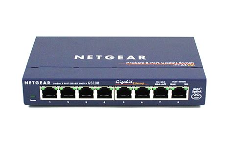 NETGEAR GS108 8-Port Unmanaged Gigabit Switch Review (GS108NA)