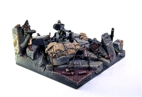 Death Korps of Krieg, Diorama, Imperial Guard, Warhammer 40,000 - Krieg Dio - "For the Emperor ...