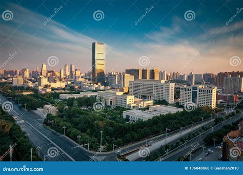 Welcome To Shijiazhuang, China Stock Photo - Image of business, asia: 136848868