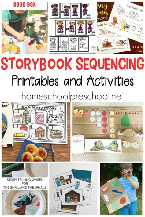 Use these story sequencing cards printable activities to teach ...