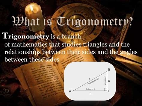 Some applications of trigonometry