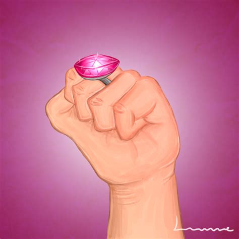 The Pink Panther Diamond Ring by Louisetheanimator on DeviantArt