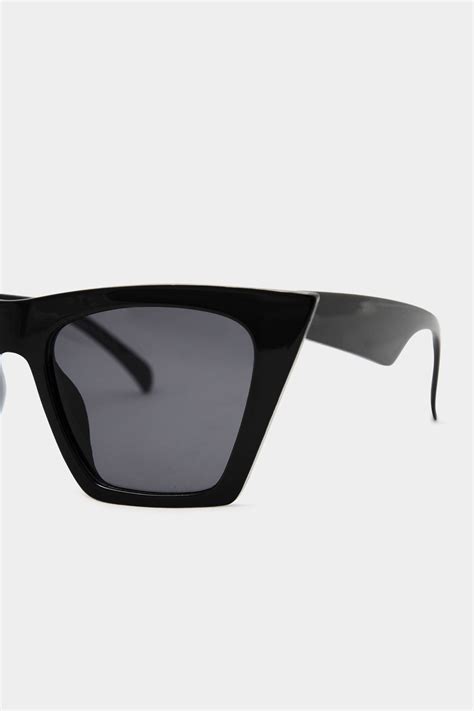 Black Cat Eye Frame Sunglasses | Long Tall Sally