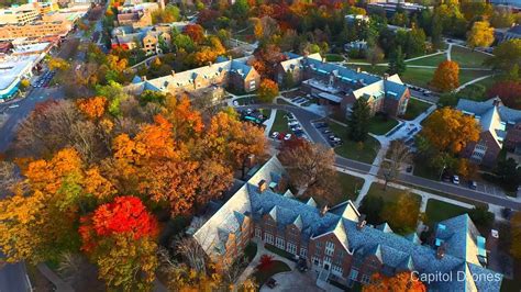 Autumn comes to Michigan State University's campus - YouTube