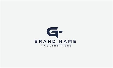 GT Logo Design Template Vector Graphic Branding Element. 10817571 ...