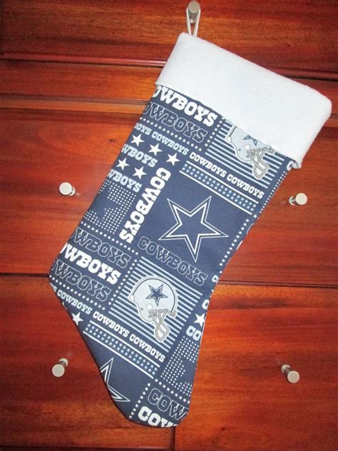 Dallas Cowboys Handmade Christmas Stocking