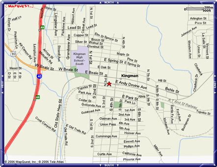 Kingman Arizona Map