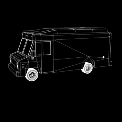 Lunch Truck 3d Lwo