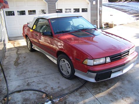 1988 CHEVROLET CAVALIER Z24 CONVERTIBLE - Classic Chevrolet Cavalier ...