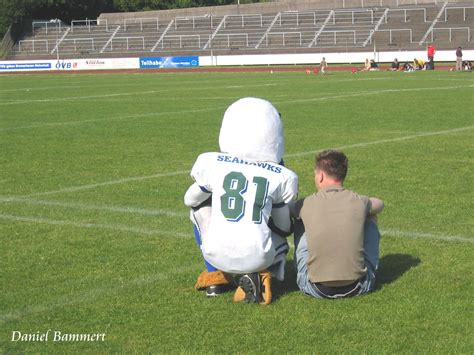 seahawks bremerhaven mascot | Maskottchen der Bremerhaven Se… | Flickr