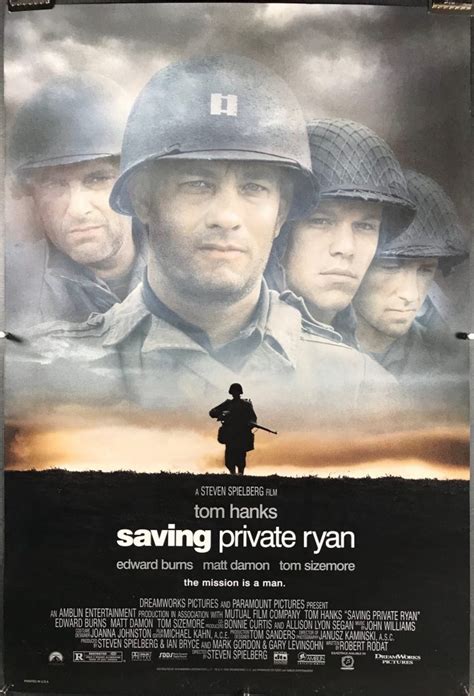 SAVING PRIVATE RYAN, Original Tom Hanks WW2 Movie Poster - Original Vintage Movie Posters