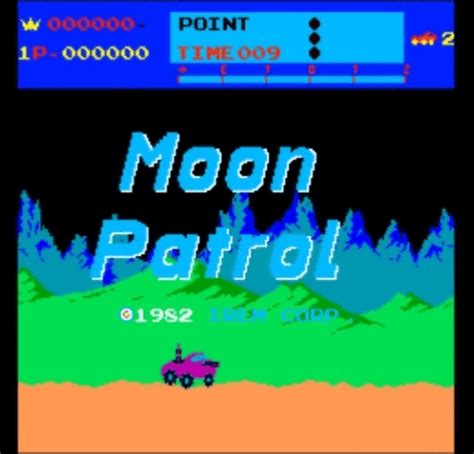 Classic Gaming Blog: Moon Patrol (Arcade) - Retro Review