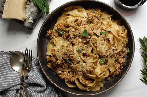 Ragù Bianco Recipe: White Bolognese Pasta | Unpeeled Journal