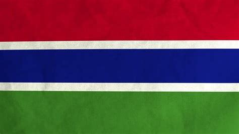 Gambia Flag Depicted Bright Paint Colors Stock Photo 1580407465 | Shutterstock