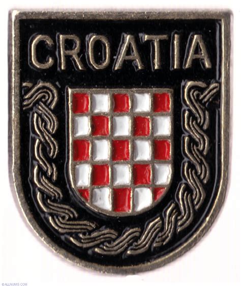 coat of arms of Croatia, National emblem - Croatia - Pin - 4317