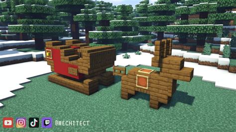 Santa's Sleigh Minecraft Map