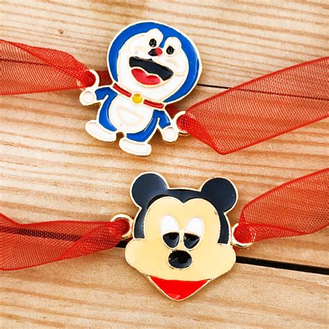 Cartoon Motif Rakhi Combo for Raksha Bandhan | Buy Online Rakhi Set of 2