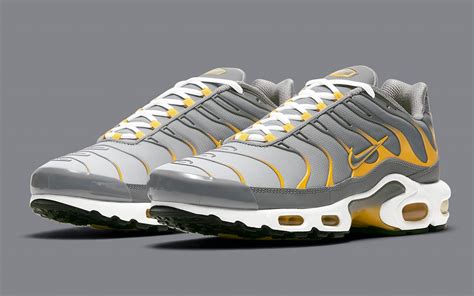 The Nike Air Max Plus Pops-Up in New Yellow and Grey Colorway | HOUSE OF HEAT