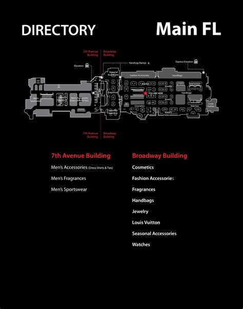 Macy's Herald Square Floor Plan - floorplans.click