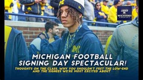 Michigan football 2023 early signing day spectacular! - Win Big Sports