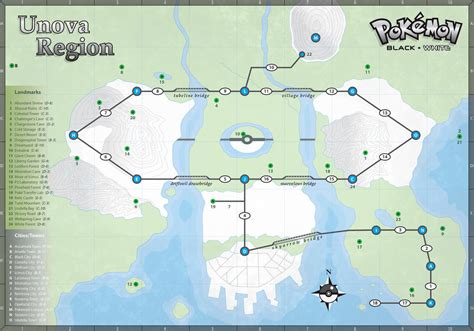 Unova Map by cow41087 on DeviantArt