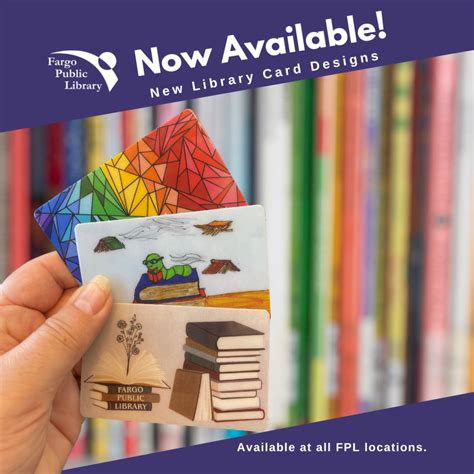 Fargo Public Library Introduces New Library Card Designs - Fargo ...