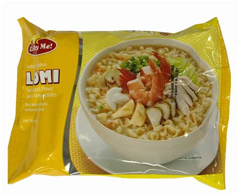 Lucky Me! Instant Noodles Lomi Seafood Flavor and Vegetables 65g