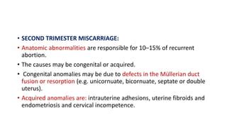 RECURRENT MISCARRIAGE.pptx