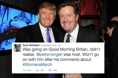 Piers Morgan Goes on Twitter Tirade Against Ewan McGregor After Cancelled 'Good Morning Britain ...