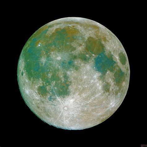 The Moon In Colour