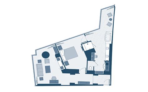 Aria Corner Suite Floor Plan | Floor Roma