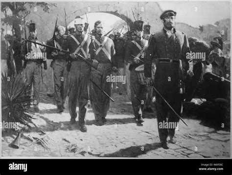 Battle of chapultepec Black and White Stock Photos & Images - Alamy