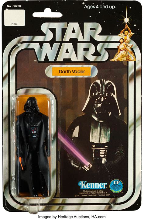 Star Wars (Kenner, 1978). Action Figure (1.25" X 4.25") on 20 Back ...