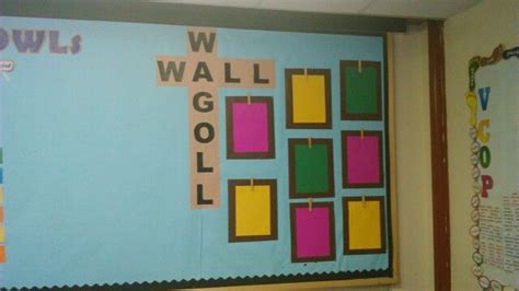 Wagoll wall | Visual learning, Primary literacy, Classroom displays