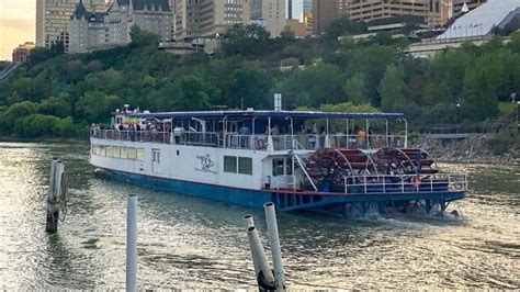 Edmonton Riverboat sails North Saskatchewan River for first time since ...