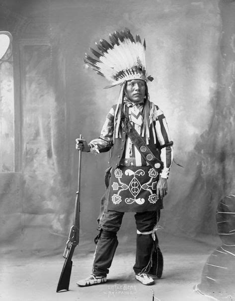 An Arapaho Indian called Little Bear 1898. | Native american clothing, Native american indians ...